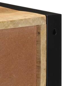 Szafka nocna 40x35x40 cm lite drewno surowe mango