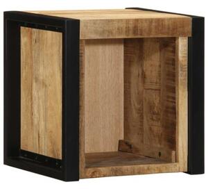 Szafka nocna 40x35x40 cm lite drewno surowe mango
