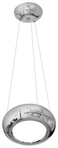 Nowoczesna chromowana lampa wisząca - K349 F3-E42