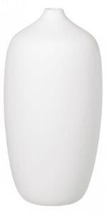 Wazon ceramiczny biały wysoki h25cm CEOLA BLOMUS mantecodesign
