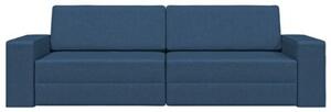 Sofa podÅogowa z funkcjÄ spania granatowy 245 x 78 x 77 cm