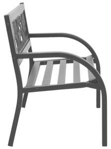 Ławka ogrodowa dla dzieci, 86 cm, stalowa