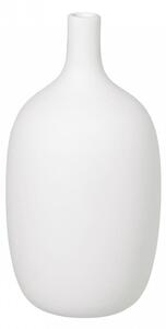 Wazon ceramiczny biały wysoki h21cm CEOLA BLOMUS mantecodesign