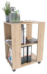 Mobilna szafka pod drukarkę dąb artisan T0-G73