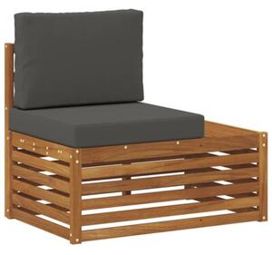 Zestaw mebli ogrodowych z litego drewna akacjowego z poduszkami - elegancki i trwały design