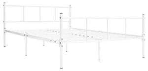 Białe metalowe łóżko 120x200 cm G5-P08