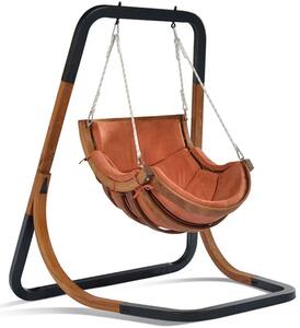 Fotel wiszący bujany terracotta W5-P99