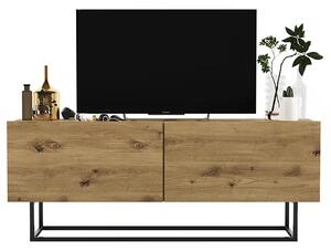 Szafka rtv na nóżkach dąb artisan C3-S03