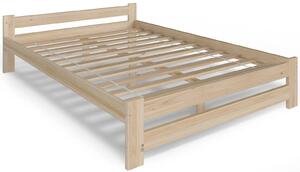 Drewniane Łóżko W Stylu Skandynawskim 120X200 G9-F51