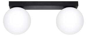 Czarna lampa sufitowa z kloszami w kształcie kuli - 4X A164 H0-S50