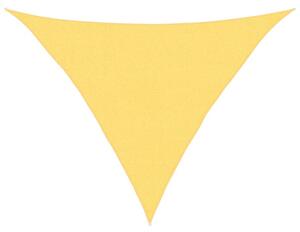 Żagiel przeciwsłoneczny, 160 g/m², beżowy, 2,5x2,5x3,5 m, hdpe