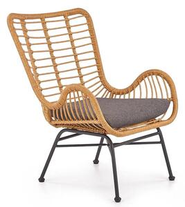 Rattanowy fotel do pokoju L7-L78