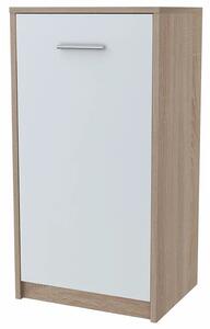Minimalistyczna komoda biała sonoma R6-E88