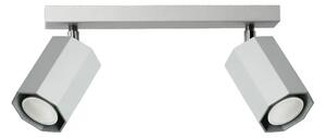 Minimalistyczny plafon metalowy- popiel N3-F34