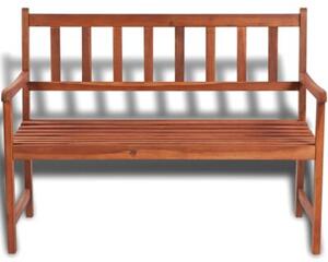 Ławka ogrodowa, 120 cm, lite drewno akacjowe