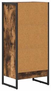 Szafka na książki dąb dymny 40 x 30 x 86,5 cm