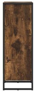 Szafka na książki dąb dymny 40 x 30 x 86,5 cm