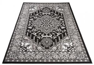 Czarny dywan vintage K4-D47
