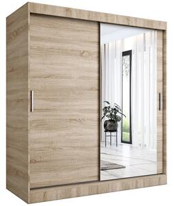 Szafa przesuwna dąb sonoma 180 cm S9-L40