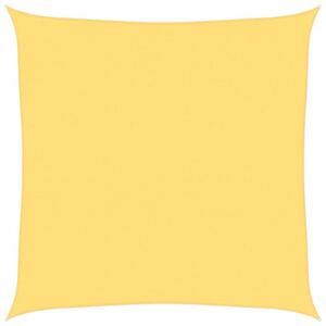 Żagiel przeciwsłoneczny, 160 g/m², beżowy, 6x6 m, hdpe
