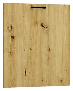 Front zmywarki z panelem ukrytym 60 cm dąb artisan H4-N40