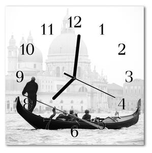 Zegar ścienny kwadrat Wenecja Łódź