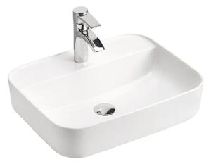 Ceramiczna biała umywalka nablatowa K7-M89