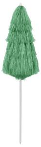 Parasol plażowy w hawajskim stylu, zielony, 180 cm