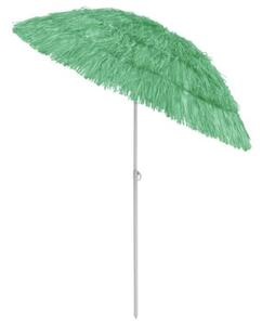 Parasol plażowy w hawajskim stylu, zielony, 180 cm