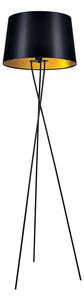 Czarno-złota lampa podłogowa trójnóg - S912 Z5-L04