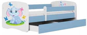 Łóżko dla chłopca z materacem mix 80x160 W4-L21