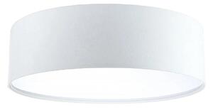 Biały minimalistyczny plafon welurowy - 8X A361 K1-R97