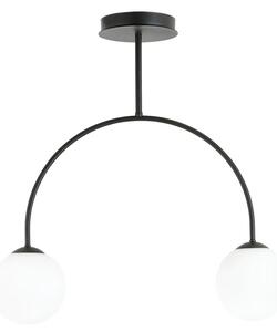 Loftowa lampa sufitowa z mlecznymi kloszami - 4X D114 L7-N70