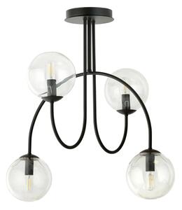 Nowoczesna lampa sufitowa z przezroczystymi kloszami - 6X D115 S1-A85