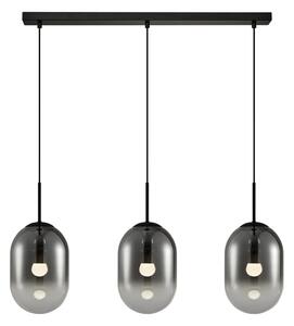 Czarna potrójna lampa wisząca - K400 D1-S87