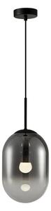 Lampa wisząca z czarnym dużym kloszem - K402 M6-N06