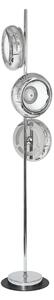 Srebrna lampa podłogowa - 4X K352 K1-C95