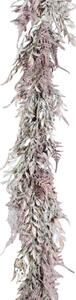 Girlanda z Paproci 120 cm - różowy