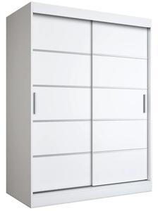 Biała szafa przesuwna 150 cm F3-N79
