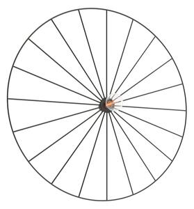 Nowoczesny okrągły plafon kinkiet stalowy 60 cm - A193 F8-N22