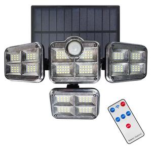 Poczwórna lampa solarna z czujką ruchu - N30 G6-F31