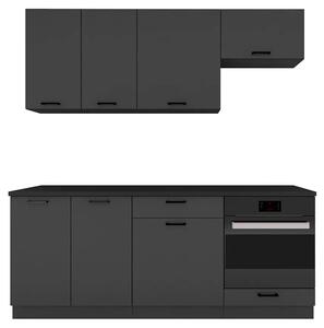 Komplet szafek kuchennych grafit H5-W07