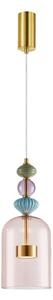 Lampa wisząca ze szklanym kloszem M4-B80