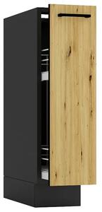 Szafka cargo 20 cm grafit + dąb artisan B5-K76