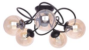 Pięcioramienna nowoczesna lampa sufitowa - 5X A207 C4-D79