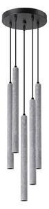 Betonowa industrialna lampa wisząca - A382 G5-L08