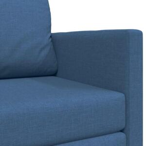 Sofa bed niebieski 124 x 71 x 78 cm tkanina