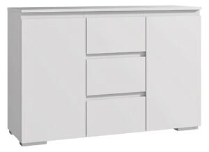 Biała nowoczesna komoda 120 cm L9-D12
