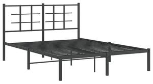 Czarne metalowe łóżko industrialne 120x200 cm K0-D71