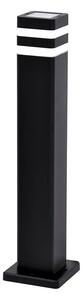 Czarna niska nowoczesna lampa ogrodowa - 14X A459 R3-R40